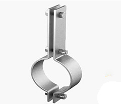 плоский хомутовый блок