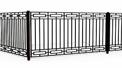 металлическая ограда